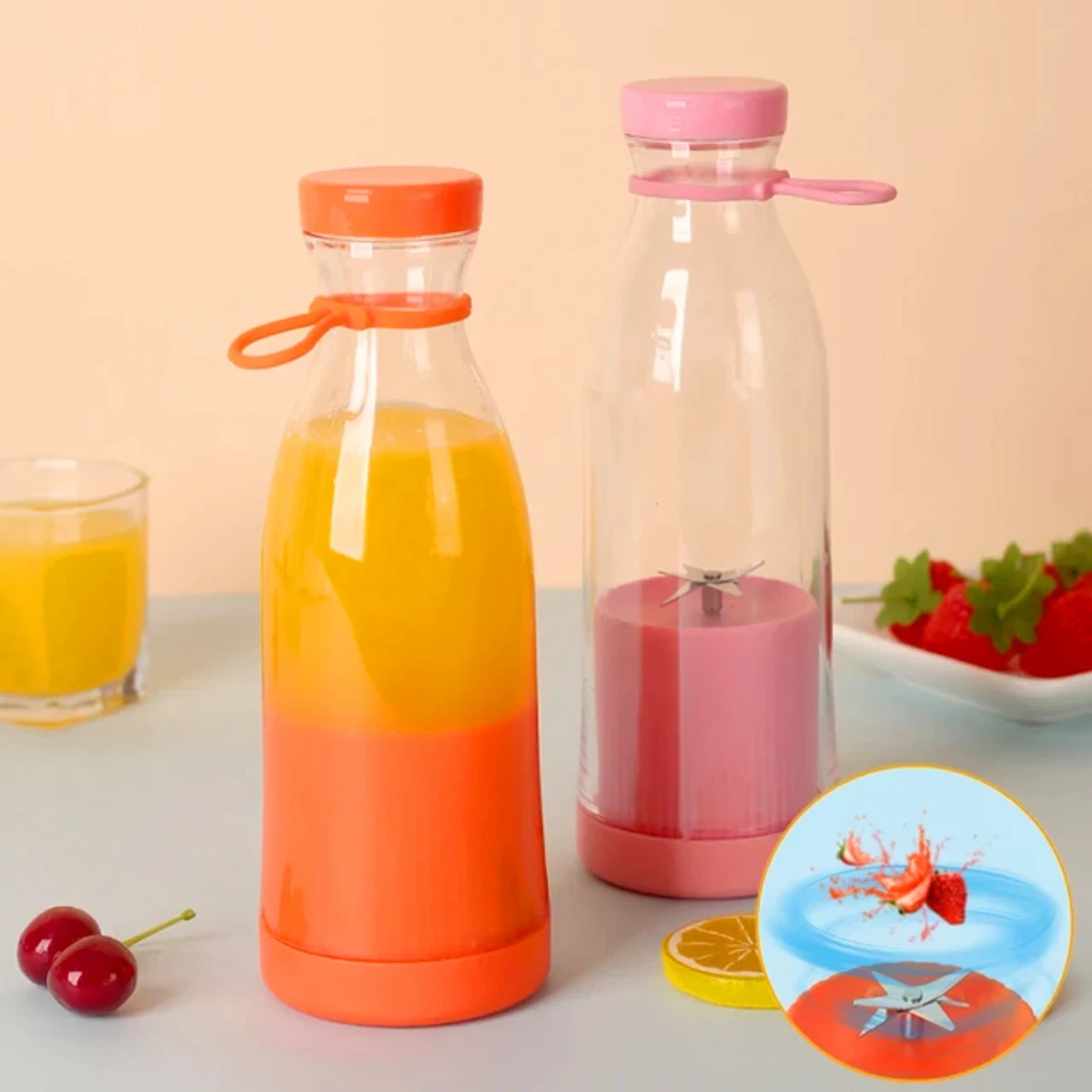 PORTABLE MINI JUICER BLENDER