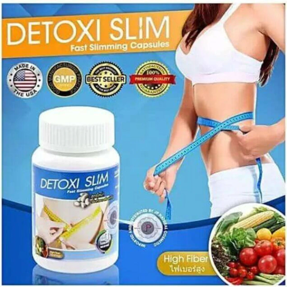 100% ORIGINAL DETOXI SLIM 2 pcs