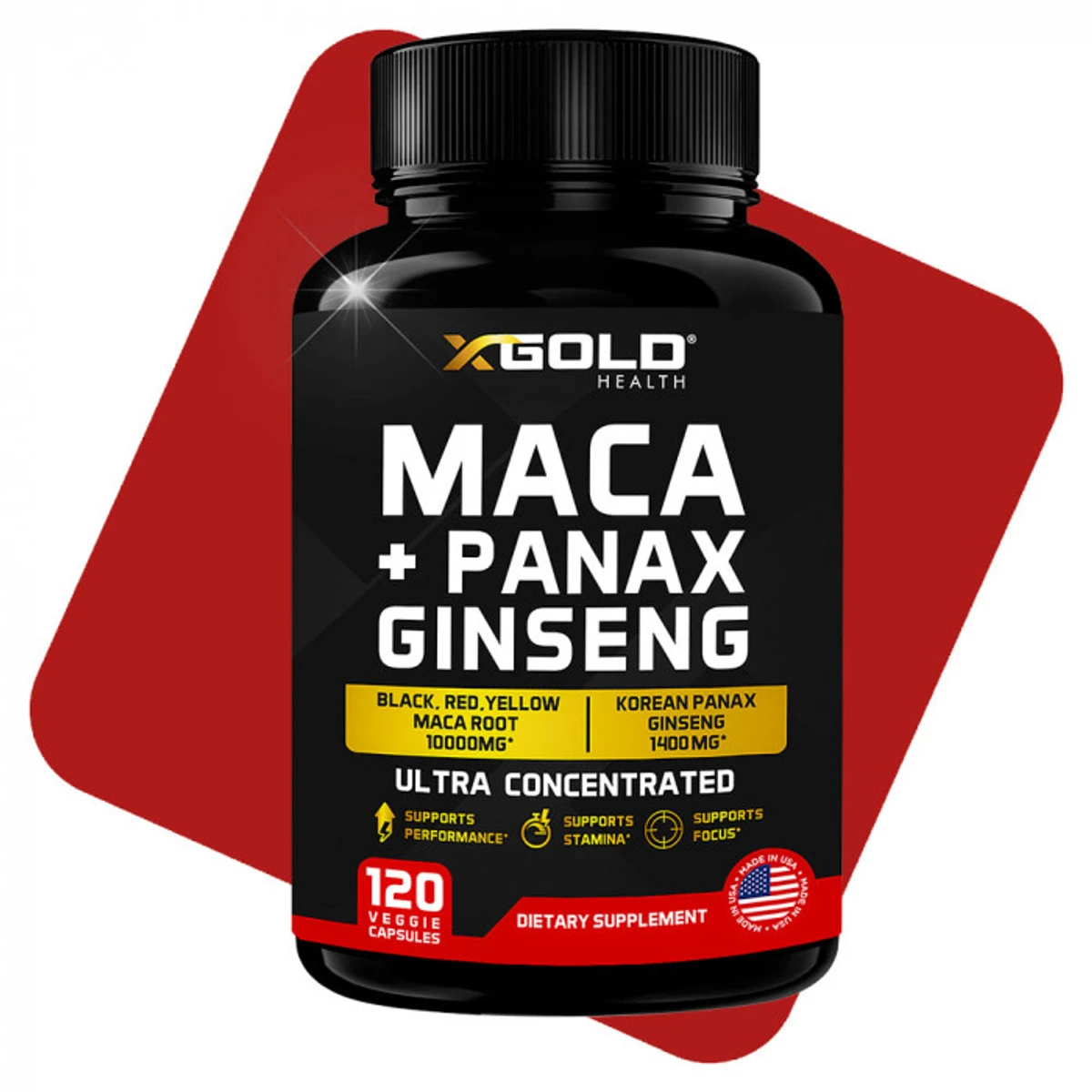 Maca+panax ginseng